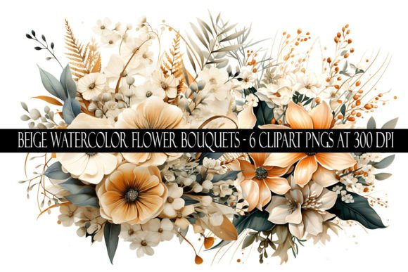 Beige Watercolor Flower Bouquet Clipart: A Brand Designer’s Real-World Packaging & Branding Review