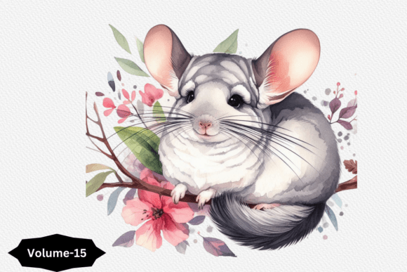 Chinchilla Watercolor Clipart Volume –15: A Seller’s Honest Review for Etsy, Print-on-Demand, and Digital Product Creation