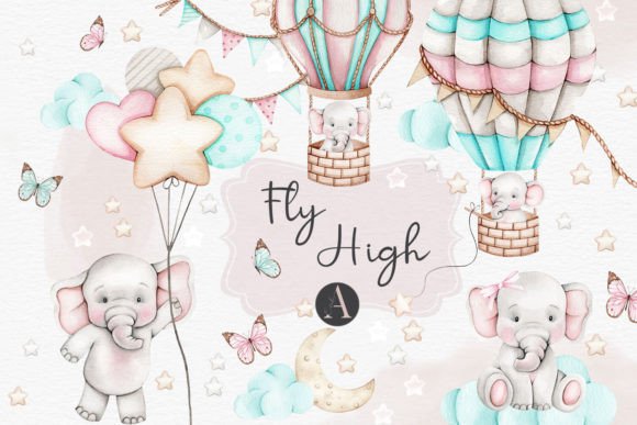 Fly High Collection Watercolor Clipart – A Crafter’s Honest Review for Real Projects