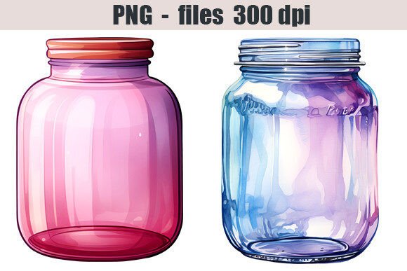Glass Jar Watercolor Clipart: A Brand Designer’s Review for Marketing & Visual Content