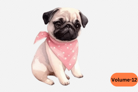 Pug Dog Watercolor Clipart for Embroidery: A Designer’s Real-World Test