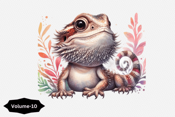 Watercolor Bearded Dragon Clipart: A Designer’s Real-World Embroidery Review