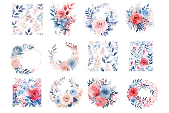 Watercolor Floral Bundle Ventor Design: A Seller’s Review for Etsy & Creative Marketplaces