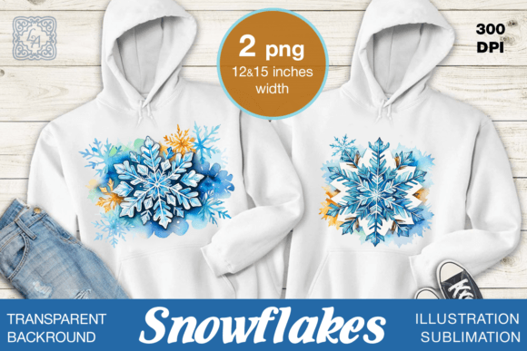 Watercolor Snowflakes 2 PNG for Creative Sellers: A Real-World Review